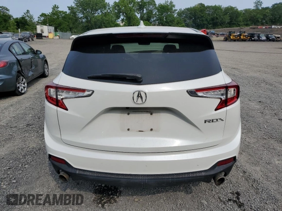 2021 Acura RDX with VIN 5J8TC1H31ML004752, listed as a Copart auction lot 60276605 with 160,119 mi miles and Salvage title. Bid and sale history available at DreamBid. Image 6.
