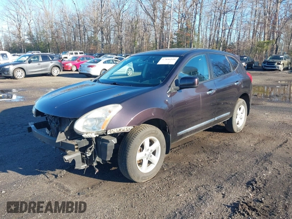 2013 Nissan Rogue SL with VIN JN8AS5MT4DW554181, listed as a IAAI auction lot 41846110 with 144,340 mi miles. Bid and sale history available at carsss.com. Image 17.