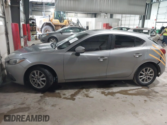 2015 Mazda 3 i Touring with VIN 3MZBM1L73FM214740, listed as a IAAI auction lot 41402534 with 83,436 mi miles and . Bid and sale history available at carsss.com. Image 15.