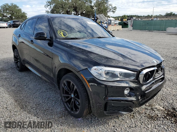 2016 BMW X6 xDrive35i with VIN 5UXKU2C59G0N81281, listed as a Copart auction lot 71541973 with 81,165 mi miles. Bid and sale history available at carsss.com. Image 4.