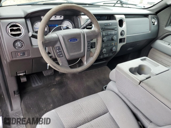 2011 Ford F-150 XL with VIN 1FTFX1EF5BFA01265, listed as a Copart auction lot 54848895 with 166,524 mi miles and Salvage title. Bid and sale history available at DreamBid. Image 8.