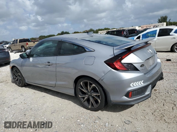 2017 Honda Civic Si with VIN 2HGFC3A57HH753983, listed as a Copart auction lot 51331985 with 93,221 mi miles and Salvage Title. Bid and sale history available at DreamBid. Image 2.
