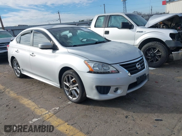 2013 Nissan Sentra FE+ S with VIN 3N1AB7AP4DL676210, listed as a IAAI auction lot 41276900 with 155,037 mi miles and . Bid and sale history available at DreamBid. Image 1.