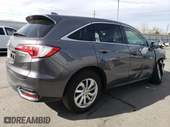2017 Acura RDX with VIN 5J8TB4H31HL007029, listed as a Copart auction lot 50269835 with 58,159 mi miles and Salvage Title. Bid and sale history available at DreamBid. Image 3.