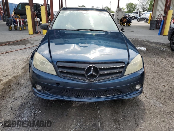 2010 Mercedes-Benz C 300 Sport with VIN WDDGF5EB6AF377053, listed as a Copart auction lot 55107705 with 202,956 mi miles and Salvage Title. Bid and sale history available at DreamBid. Image 5.