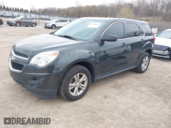 2013 Chevrolet Equinox LS with VIN 2GNALBEK0D1174864, listed as a IAAI auction lot 42060655 with 159,743 mi miles. Bid and sale history available at carsss.com. Image 2.