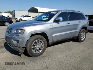2014 Jeep Grand Cherokee Limited z VIN 1C4RJFBT2EC398221, wystawiony jako Copart lot #63461345 z przebiegiem 86 686 mil mil oraz Szkoda całkowita • Salvage title. Historia ofert i sprzedaży dostępna na DreamBid. Obrazek 1.