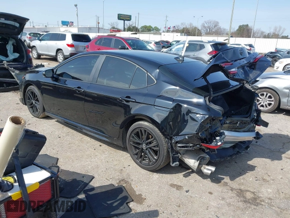 2025 Toyota Camry LE with VIN 4T1DAACK6SU029608, listed as a IAAI auction lot 41571751 with 9,030 mi miles and . Bid and sale history available at DreamBid. Image 3.