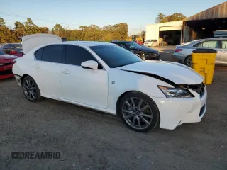 2015 Lexus GS 350 with VIN JTHBE1BL7FA018794, listed as a Copart auction lot 82625013 with 124,925 mi miles and Salvage Title. Bid and sale history available at carsss.com. Image 4.