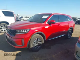 2022 Kia Sorento S with VIN KNDRG4LG5N5092820, listed as a IAAI auction lot 42009724 with 23,164 mi miles and . Bid and sale history available at DreamBid. Image 2.