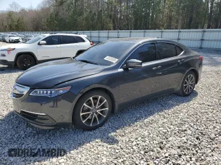 2016 Acura TLX V6 Tech with VIN 19UUB2F52GA006740, listed as a Copart auction lot 48333535 with 83,811 mi miles and Salvage Title. Bid and sale history available at carsss.com. Image 1.