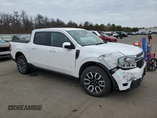2022 Ford Maverick XL with VIN 3FTTW8E38NRA72553, listed as a Copart auction lot 46357695 with 29,937 mi miles and Salvage Title. Bid and sale history available at DreamBid. Image 4.
