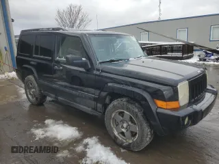 2006 Jeep Commander with VIN 1J8HH48N86C146004, listed as a Copart auction lot 81640314 with 194,392 mi miles and Salvage Title. Bid and sale history available at carsss.com. Image 4.