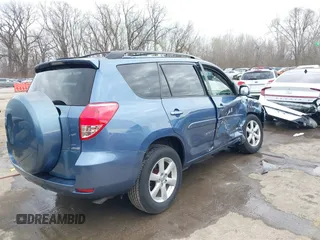 2008 Toyota RAV4 Ltd with VIN JTMBD31V485190036, listed as a IAAI auction lot 41863408 with 205,679 mi miles. Bid and sale history available at carsss.com. Image 4.
