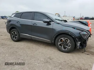 2024 Kia Sportage LX with VIN KNDPU3DF7R7237883, listed as a Copart auction lot 51600015 with 21,810 mi miles and Salvage Title. Bid and sale history available at DreamBid. Image 4.