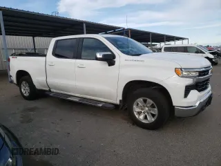 2023 Chevrolet Silverado 1500 LT with VIN 3GCUDDED0PG345351, listed as a Copart auction lot 47792515 with 42,411 mi miles and Salvage Title. Bid and sale history available at carsss.com. Image 4.