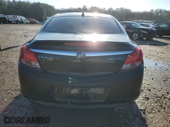 2012 Buick Regal with VIN 2G4GR5EK2C9140066, listed as a Copart auction lot 47742905 with 108,757 mi miles and Salvage Title. Bid and sale history available at carsss.com. Image 6.