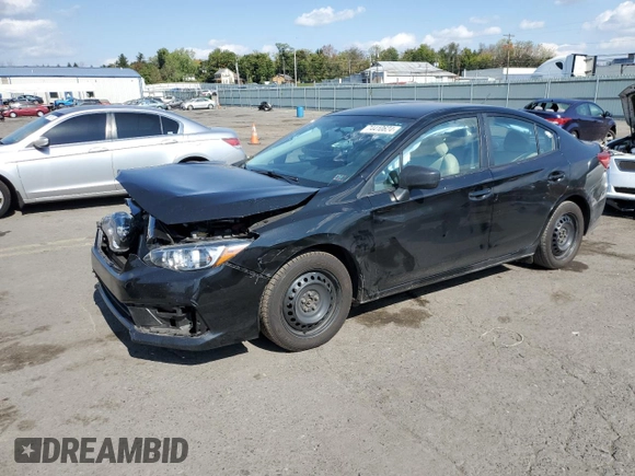 2021 Subaru Impreza with VIN 4S3GKAB6XM3602084, listed as a Copart auction lot 74410624 with 115,125 mi miles and Salvage Title. Bid and sale history available at carsss.com. Image 1.
