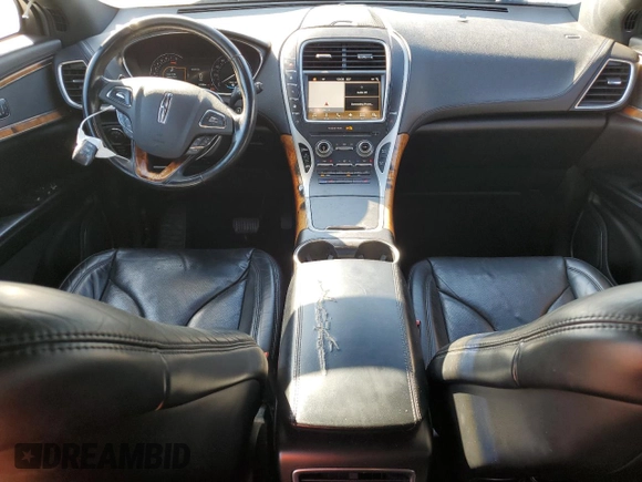 2017 Lincoln MKX Reserve with VIN 2LMPJ6LR0HBL10796, listed as a Copart auction lot 80153334 with 107,985 mi miles and Salvage Title. Bid and sale history available at carsss.com. Image 8.