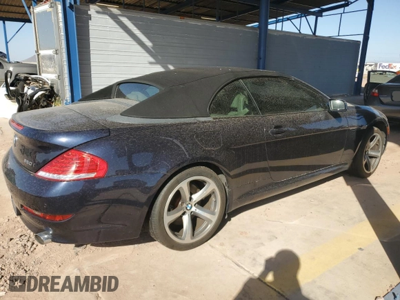 2008 BMW 6 Series 650i with VIN WBAEB53568CX61840, listed as a Copart auction lot 78437654 with 117,548 mi miles and Clean Title. Bid and sale history available at carsss.com. Image 3.