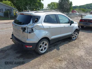 2021 Ford EcoSport SE with VIN MAJ3S2GE3MC412086, listed as a IAAI auction lot 42399957 with 38,628 mi miles and . Bid and sale history available at DreamBid. Image 4.
