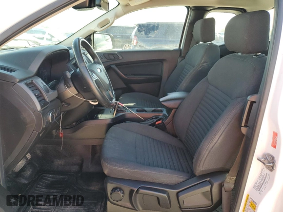 2023 Ford Ranger XL with VIN 1FTER1EH6PLE05482, listed as a Copart auction lot 49605045 with 24,422 mi miles and Salvage title. Bid and sale history available at DreamBid. Image 7.