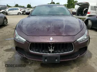 2017 Maserati Ghibli with VIN ZAM57XSA4H1197224, listed as a Copart auction lot 62281233 with 74,389 mi miles. Bid and sale history available at carsss.com. Image 5.