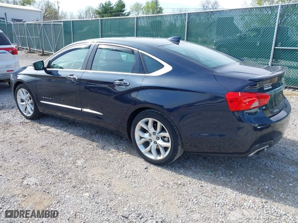 2015 Chevrolet Impala LTZ with VIN 2G1165S31F9237126, listed as a IAAI auction lot 41871382 with 20,286 mi miles. Bid and sale history available at carsss.com. Image 3.