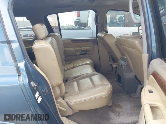 2011 Nissan Armada SV with VIN 5N1BA0ND6BN611508, listed as a IAAI auction lot 42031384 with 228,523 mi miles and . Bid and sale history available at DreamBid. Image 8.