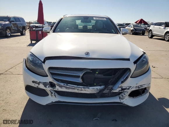 2018 Mercedes-Benz C-Class C 300 with VIN 55SWF4JB6JU240896, listed as a Copart auction lot 87849995 with 101,556 mi miles and Salvage Title. Bid and sale history available at carsss.com. Image 5.