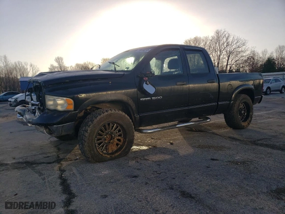 2003 Dodge Ram 1500 ST with VIN 1D7HU18D83J674423, listed as a Copart auction lot 49158245 with 240,868 mi miles and Salvage Title. Bid and sale history available at carsss.com. Image 1.