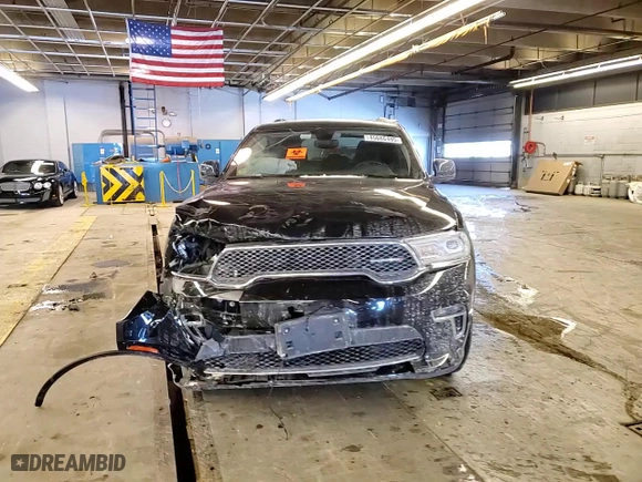 2022 Dodge Durango SXT with VIN 1C4RDJAG7NC187966, listed as a Copart auction lot 45666495 with 27,433 mi miles and Salvage Title. Bid and sale history available at carsss.com. Image 11.