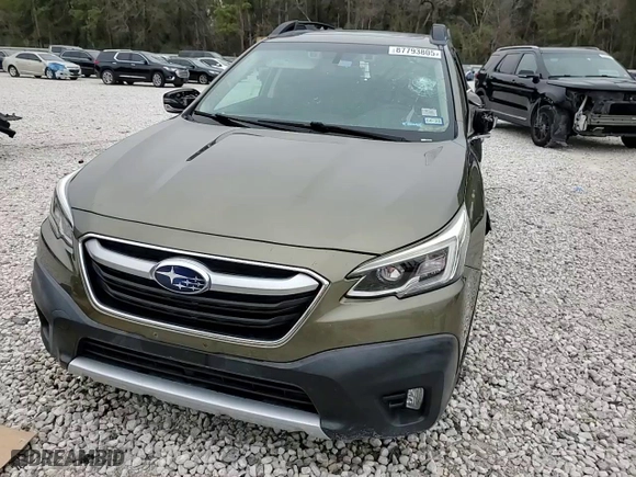 2020 Subaru Outback Limited with VIN 4S4BTANC9L3175645, listed as a Copart auction lot 87793805 with 75,129 mi miles and Salvage Title. Bid and sale history available at carsss.com. Image 14.