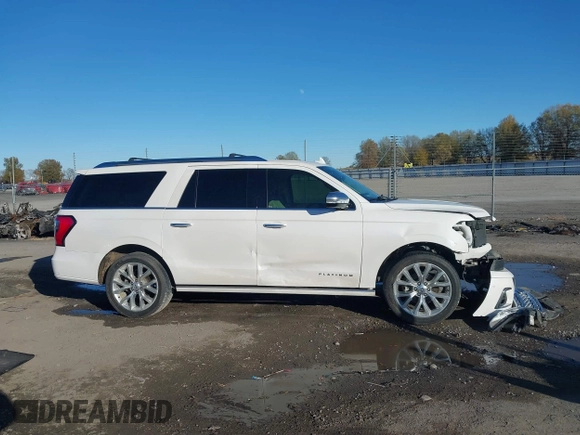 2019 Ford Expedition Max Platinum with VIN 1FMJK1MT4KEA53312, listed as a IAAI auction lot 41035899 with 87,484 mi miles and . Bid and sale history available at DreamBid. Image 13.