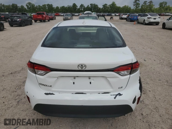 2023 Toyota Corolla LE z VIN JTDB4MEE6PJ003918, wystawiony jako Copart lot #54190375 z przebiegiem 38 052 mil mil oraz Szkoda całkowita • Salvage title. Historia ofert i sprzedaży dostępna na DreamBid. Obrazek 6.