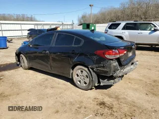 2018 Kia Forte LX with VIN 3KPFK4A76JE236670, listed as a Copart auction lot 47190785 with 110,440 mi miles and Salvage Title. Bid and sale history available at carsss.com. Image 2.