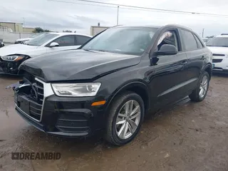 2017 Audi Q3 Premium with VIN WA1ECCFS5HR006322, listed as a IAAI auction lot 41396127 with 46,004 mi miles. Bid and sale history available at carsss.com. Image 2.