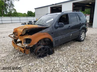 1999 Mercedes-Benz M-Class with VIN 4JGAB72E0XA088242, listed as a Copart auction lot 54570284 with 0 mi miles and Salvage Title. Bid and sale history available at carsss.com. Image 1.