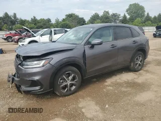 2024 Honda HR-V EX-L с VIN 3CZRZ2H72RM746142, выставлен на аукционе Copart как лот 59105515 с пробегом 10 962 миль миль и Списание • Salvage title. История ставок и продаж доступна на DreamBid. Изображение 1.