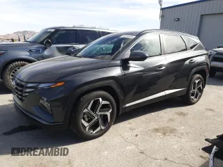 2023 Hyundai Tucson SEL with VIN 5NMJF3AE3PH267450, listed as a Copart auction lot 46191015 with 2,553 mi miles and Salvage Title. Bid and sale history available at carsss.com. Image 1.