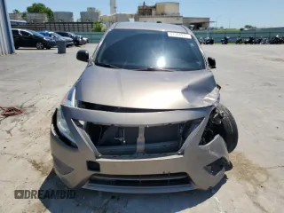 2015 Nissan Versa SV with VIN 3N1CN7AP2FL953150, listed as a Copart auction lot 61594975 with 105,951 mi miles and Salvage title. Bid and sale history available at DreamBid. Image 5.