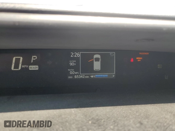 2018 Toyota Prius One z VIN JTDKDTB34J1614261, wystawiony jako Copart lot #56463545 z przebiegiem 65 342 mil mil oraz Szkoda całkowita • Salvage title. Historia ofert i sprzedaży dostępna na DreamBid. Obrazek 9.
