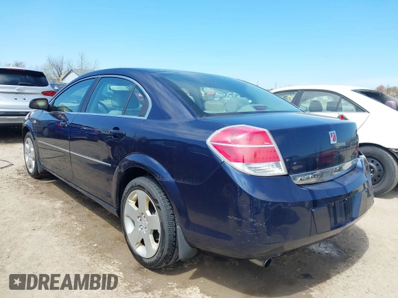 2008 Saturn Aura XE with VIN 1G8ZS57N68F258574, listed as a IAAI auction lot 42092420 with 92,032 mi miles. Bid and sale history available at carsss.com. Image 3.