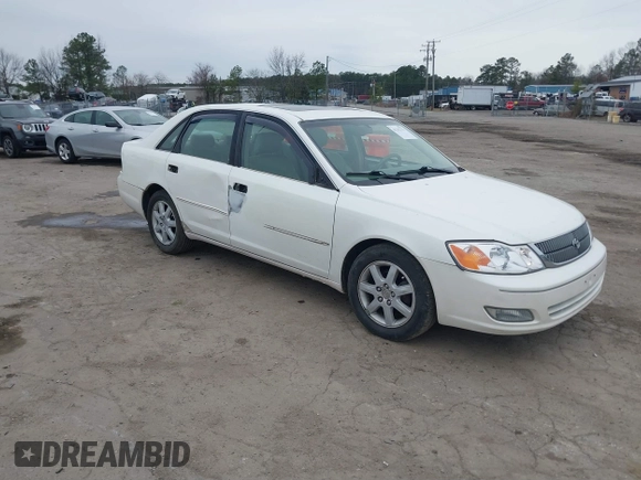 2001 Toyota Avalon XL with VIN 4T1BF28B61U180325, listed as a IAAI auction lot 41742723 with 155,155 mi miles and . Bid and sale history available at carsss.com. Image 1.