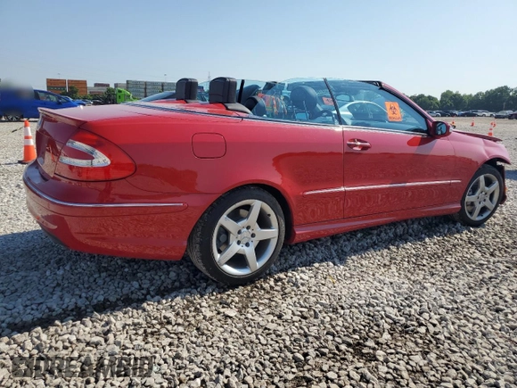2005 Mercedes-Benz CLK 500 with VIN WDBTK75J65F148366, listed as a Copart auction lot 63041965 with Not provided miles and Salvage title. Bid and sale history available at DreamBid. Image 3.