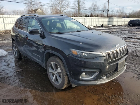 2021 Jeep Cherokee Limited with VIN 1C4PJMDX4MD118190, listed as a Copart auction lot 46129675 with 73,553 mi miles and Salvage Title. Bid and sale history available at carsss.com. Image 4.