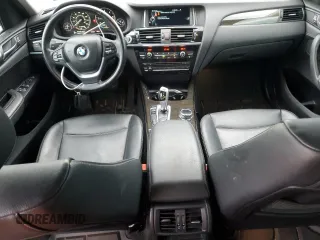 2015 BMW X3 xDrive28d with VIN 5UXWY3C57F0E95285, listed as a Copart auction lot 73287134 with 106,237 mi miles and Salvage Title. Bid and sale history available at carsss.com. Image 8.