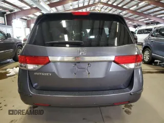 2015 Honda Odyssey LX with VIN 5FNRL5H26FB131655, listed as a Copart auction lot 45963365 with 214,535 mi miles and Clean Title. Bid and sale history available at carsss.com. Image 6.