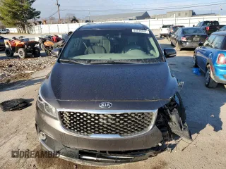 2018 Kia Sedona SX-L with VIN KNDME5C16J6394039, listed as a Copart auction lot 84510944 with 127,694 mi miles and Salvage Title. Bid and sale history available at carsss.com. Image 5.