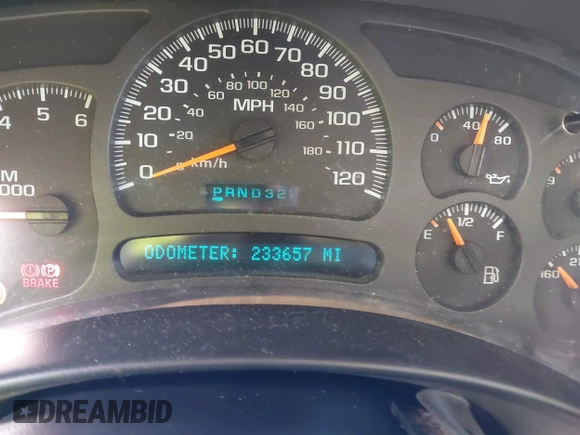 2004 Chevrolet Tahoe LT with VIN 1GNEC13Z04R203993, listed as a IAAI auction lot 42468158 with 233,657 mi miles and . Bid and sale history available at DreamBid. Image 7.